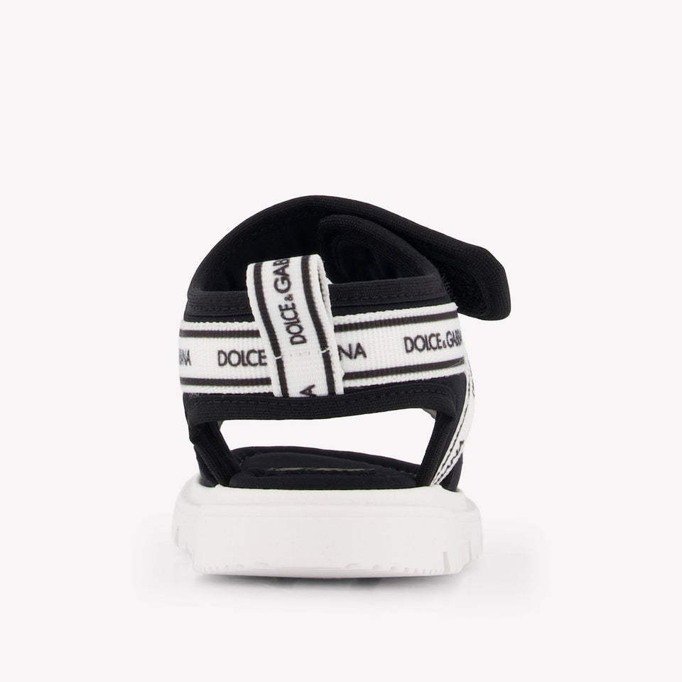 Dolce & Gabbana Garçons Sandales dedans Noir