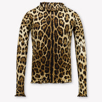 Dolce & Gabbana Kinder Mädchen T-Shirt In Panther