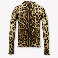 Dolce & Gabbana Kinder Mädchen T-Shirt In Panther