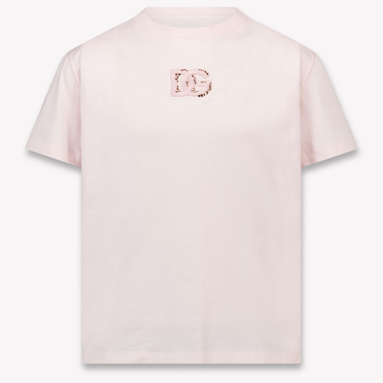 Dolce & Gabbana Bambini Ragazze Maglietta dentro Rosa Chiaro
