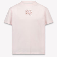 Dolce & Gabbana Bambini Ragazze Maglietta dentro Rosa Chiaro