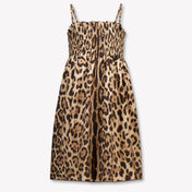 Dolce & Gabbana Bambini Ragazze Vestirsi Pantera