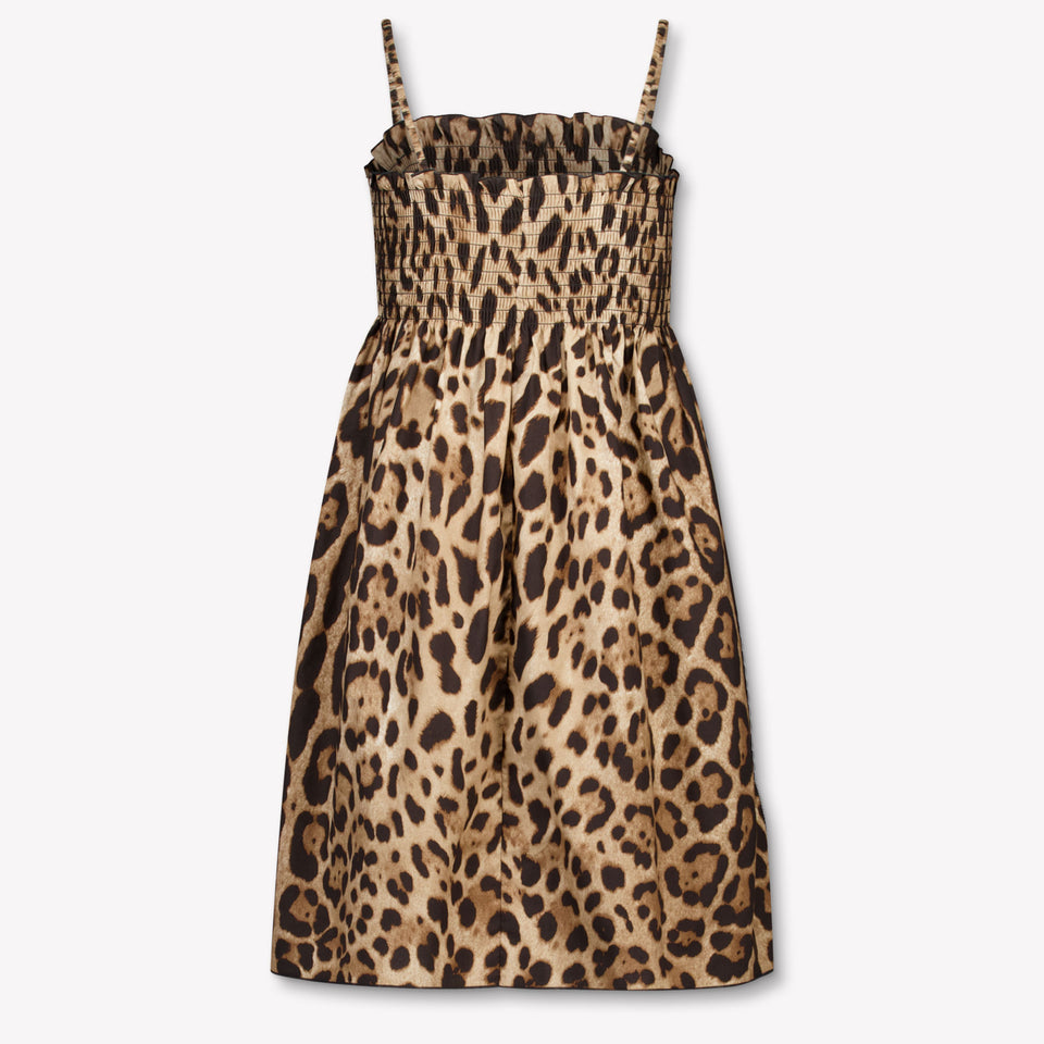 Dolce & Gabbana Bambini Ragazze Vestirsi Pantera