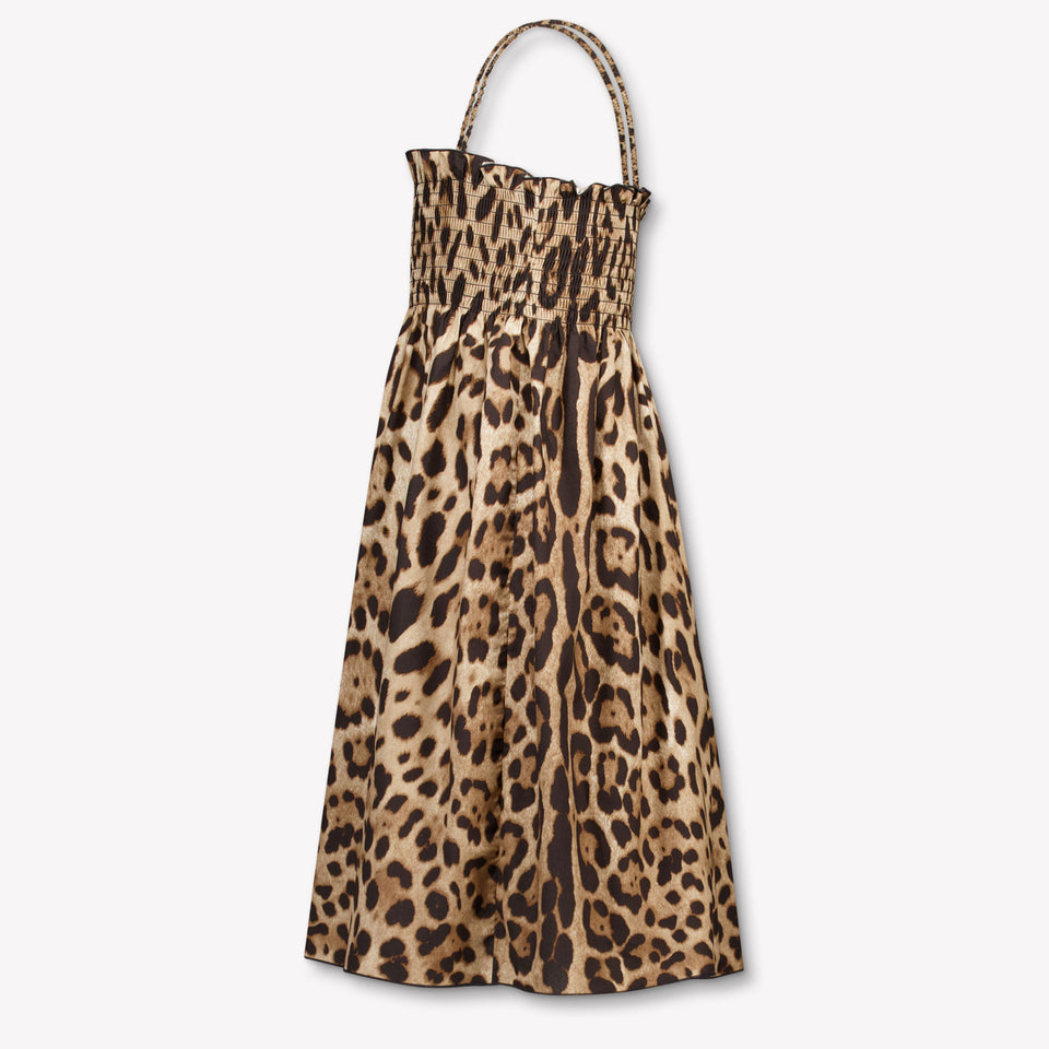 Dolce & Gabbana Bambini Ragazze Vestirsi Pantera