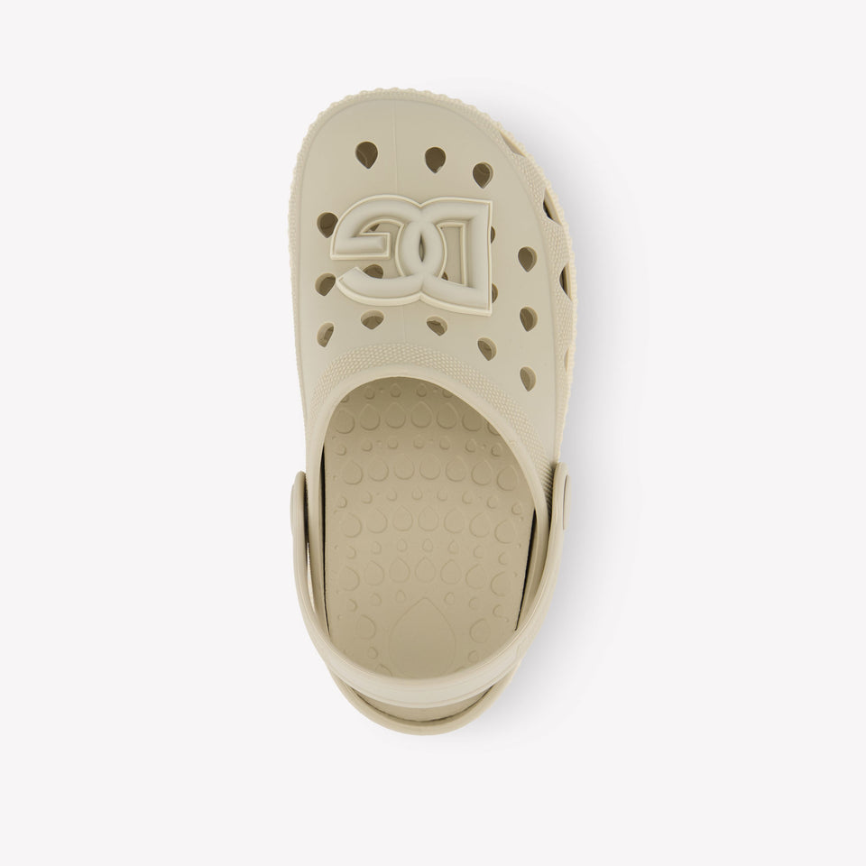 Dolce & Gabbana Unisexe Sandales dedans Beige Clair