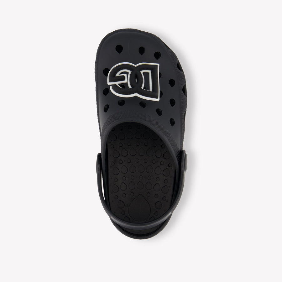 Dolce & Gabbana Unisex-Sandalen in Schwarz