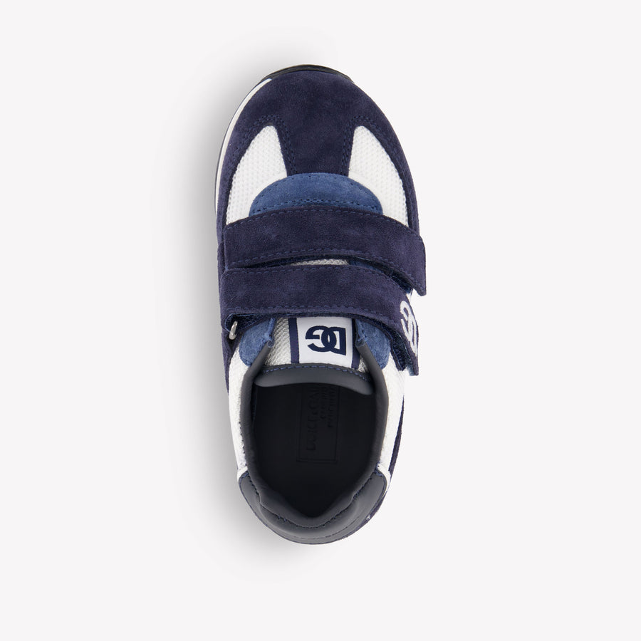 Dolce & Gabbana Boys Sneakers In Blue