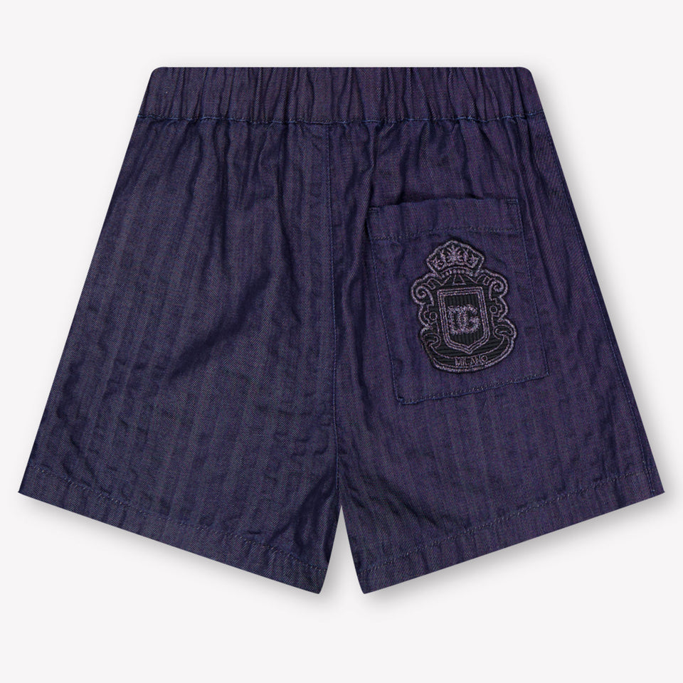Dolce & Gabbana Baby Jungen Shorts rein Dunkelblau