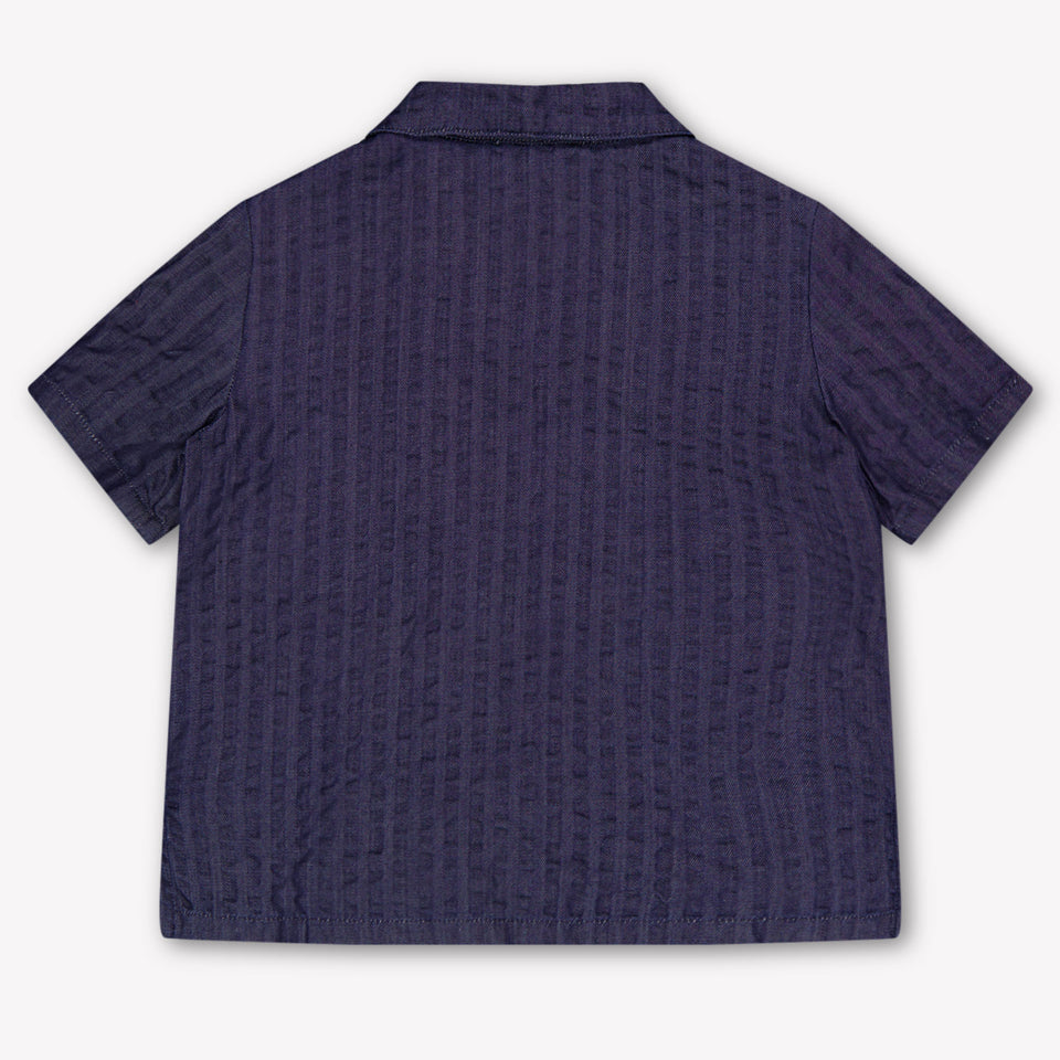 Dolce & Gabbana Baby Boys Shorts In Dark Blue