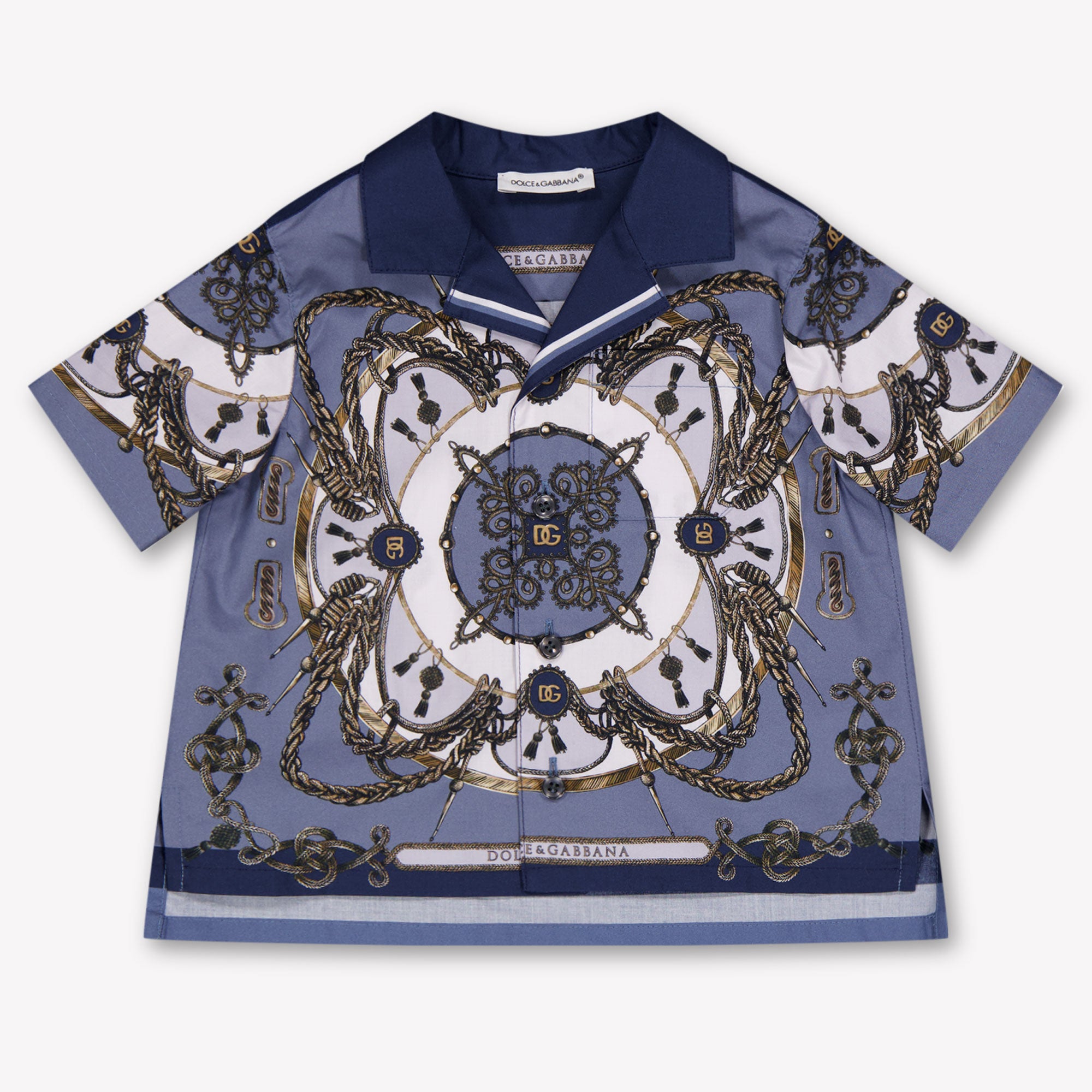 Dolce & Gabbana Baby Jungen Bluse rein Blau