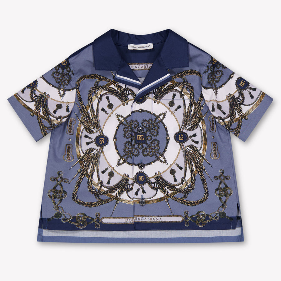 Dolce & Gabbana Bébé Garçons Chemisier Bleu