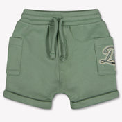 Dolce & Gabbana Bambino Ragazzi Pantaloncini dentro Verde Chiaro