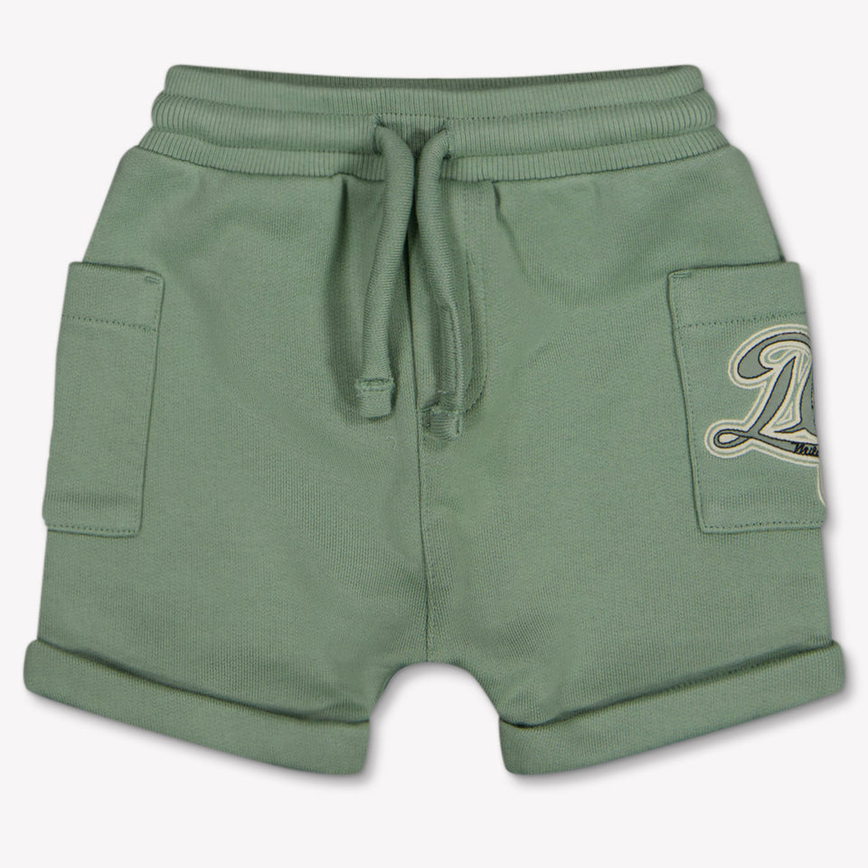 Dolce & Gabbana Bambino Ragazzi Pantaloncini dentro Verde Chiaro