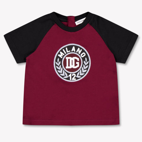 Dolce & Gabbana Bambino Ragazzi Maglietta dentro Bordeaux