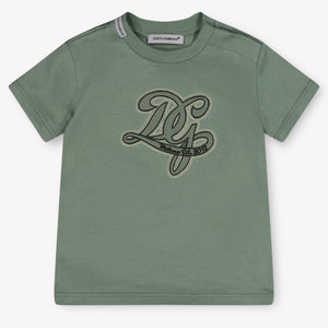 Dolce & Gabbana Bébé Garçons T-shirt dans Vert-Clair