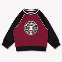 Dolce & Gabbana Bébé Garçons Pull En Bordeaux