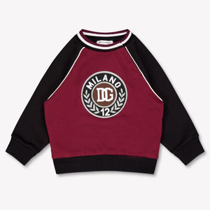 Dolce & Gabbana Bébé Garçons Pull En Bordeaux
