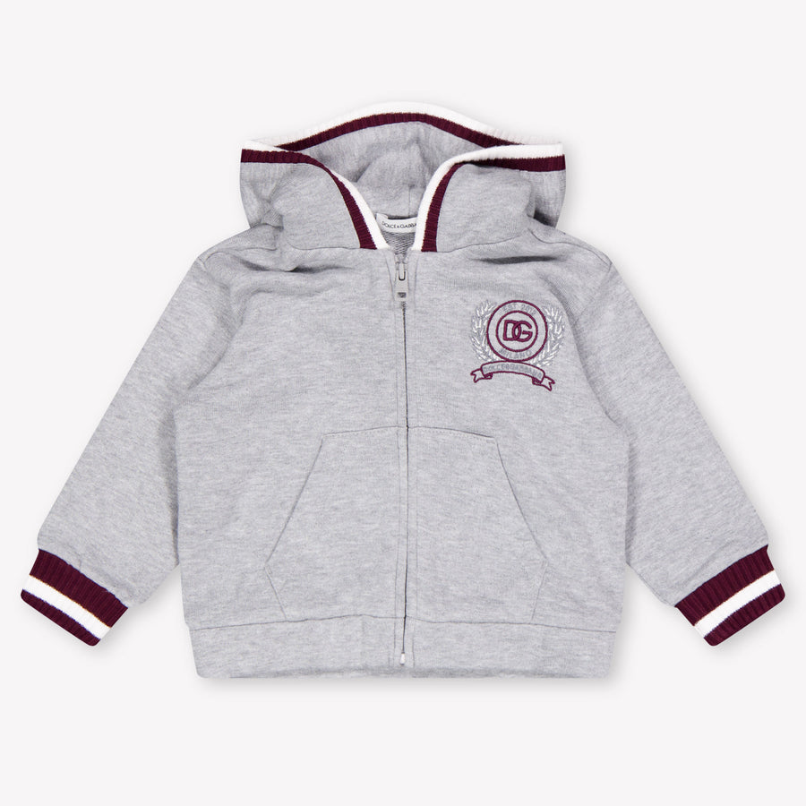 Dolce & Gabbana Baby Jungen Strickjacke In Grau