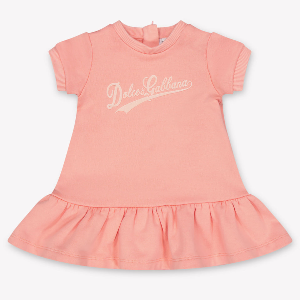 Dolce & Gabbana bebe Chicas Vístete Rosa claro