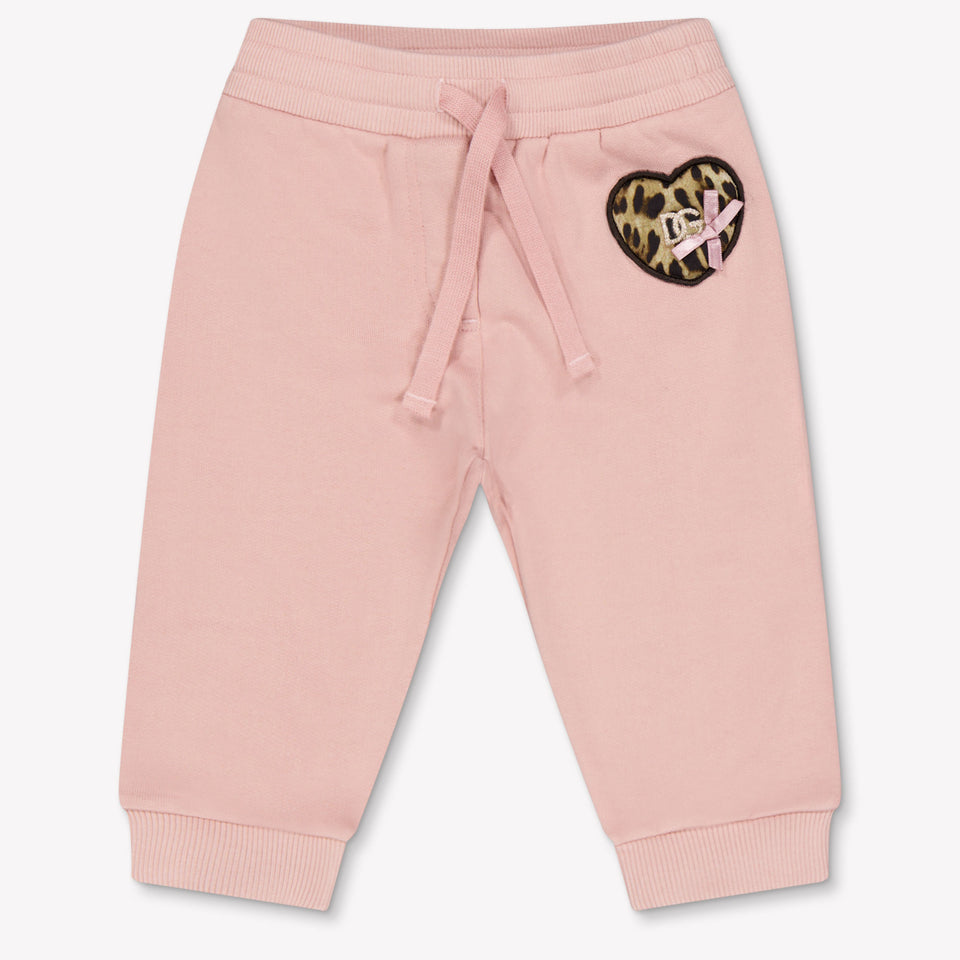 Dolce & Gabbana Baby Mädchen Hose rein Hellrosa