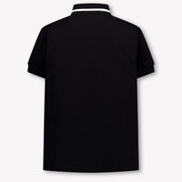 Dolce & Gabbana Enfants Garçons Polo En Noir