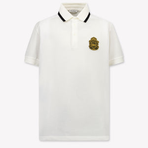 Dolce & Gabbana Bambini Ragazzi Polo In Bianco