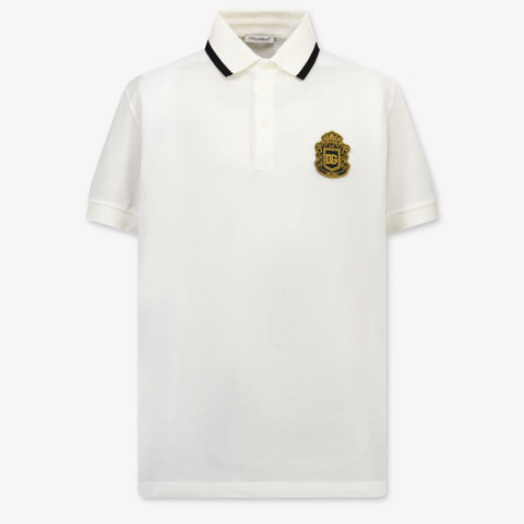 Dolce & Gabbana niños Chicos polo en Blanco