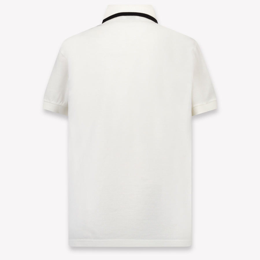 Dolce & Gabbana Bambini Ragazzi Polo In Bianco