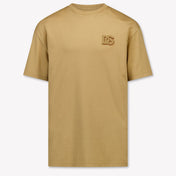 Dolce & Gabbana Enfants Garçons T-shirt dans Beige