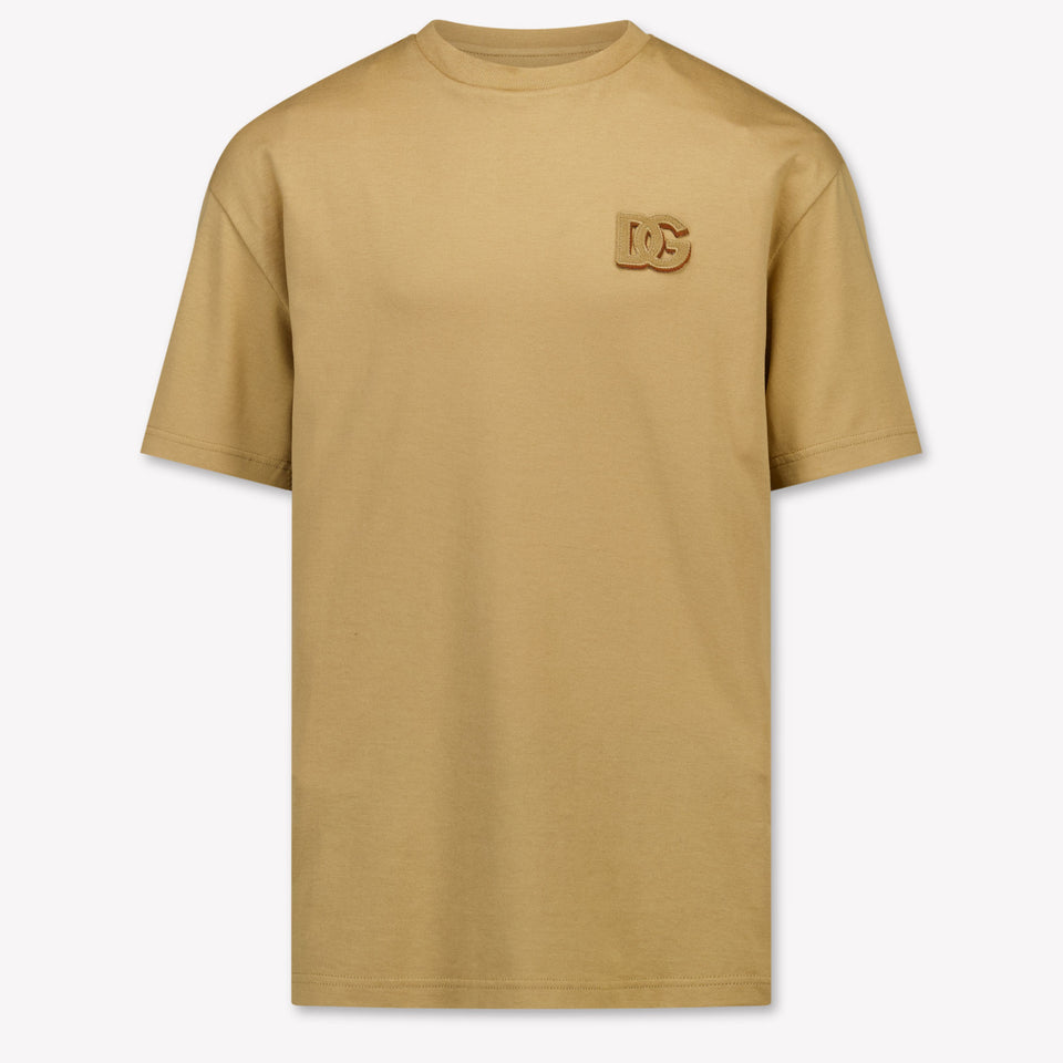 Dolce & Gabbana Enfants Garçons T-shirt dans Beige
