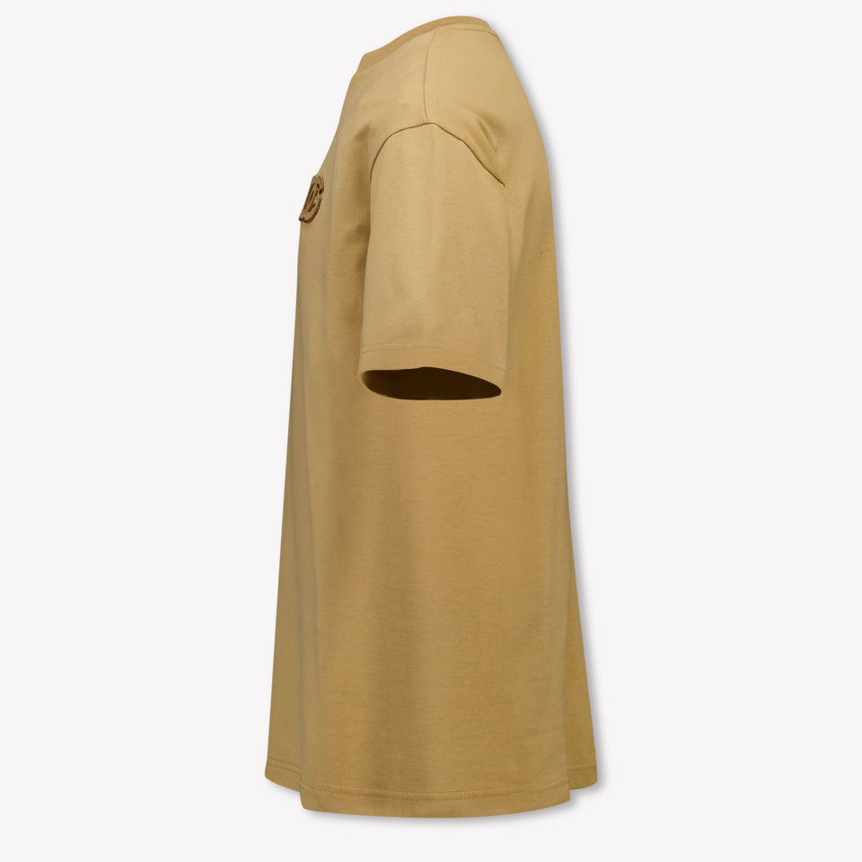 Dolce & Gabbana Enfants Garçons T-shirt dans Beige