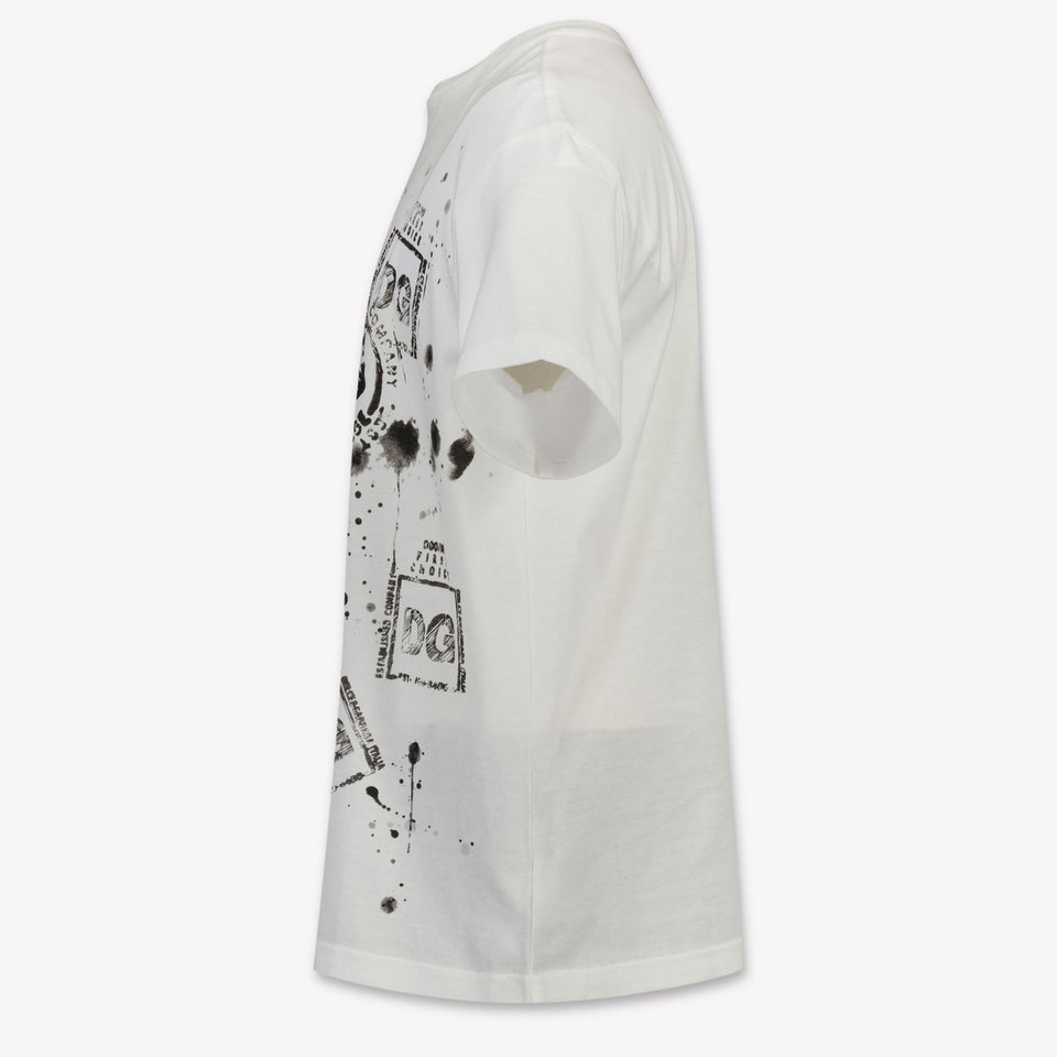 Dolce & Gabbana Kinder Jungen T-Shirt In Weiß
