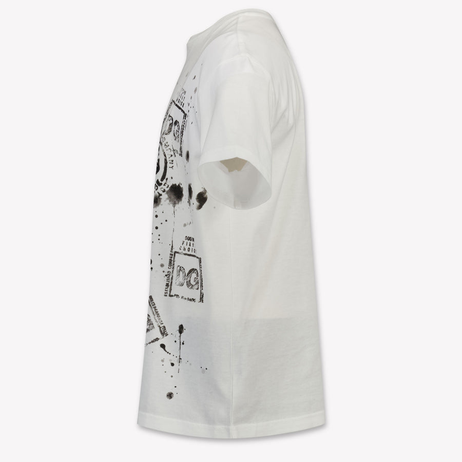 Dolce & Gabbana niños Chicos Camiseta adentro Blanco