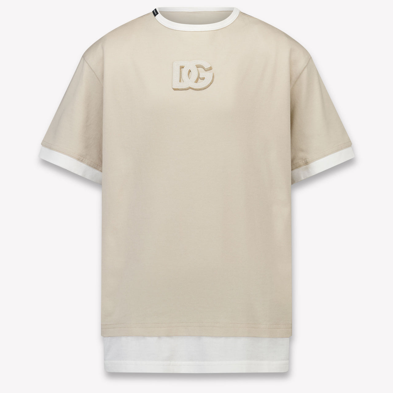 Dolce & Gabbana Kinder Jungen T-Shirt In Beige