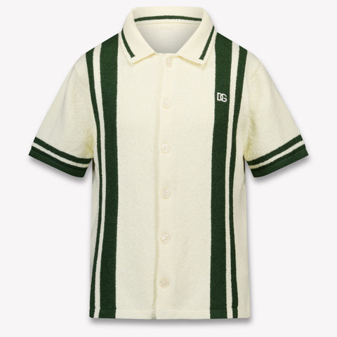 Dolce & Gabbana Kids Boys Blouse In OffWhite