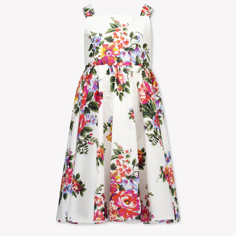 Dolce & Gabbana Bambini Ragazze Vestirsi Bianco