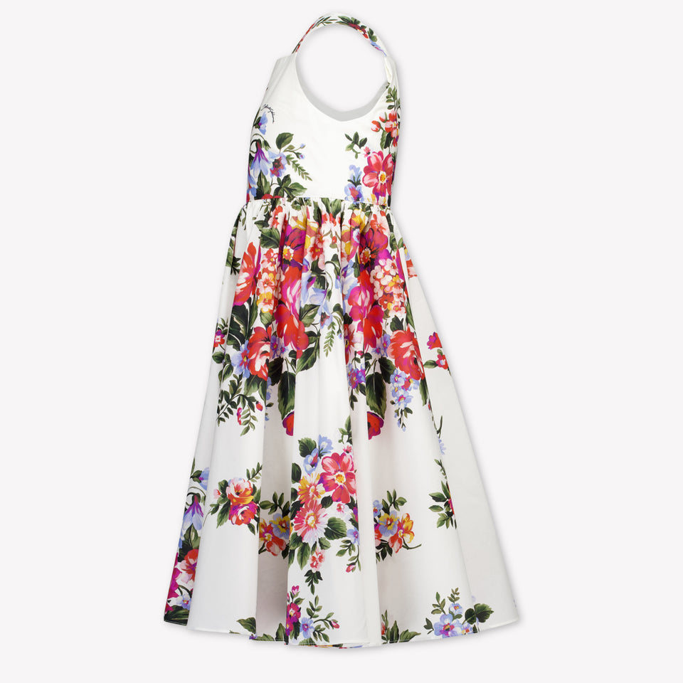 Dolce & Gabbana Bambini Ragazze Vestirsi Bianco