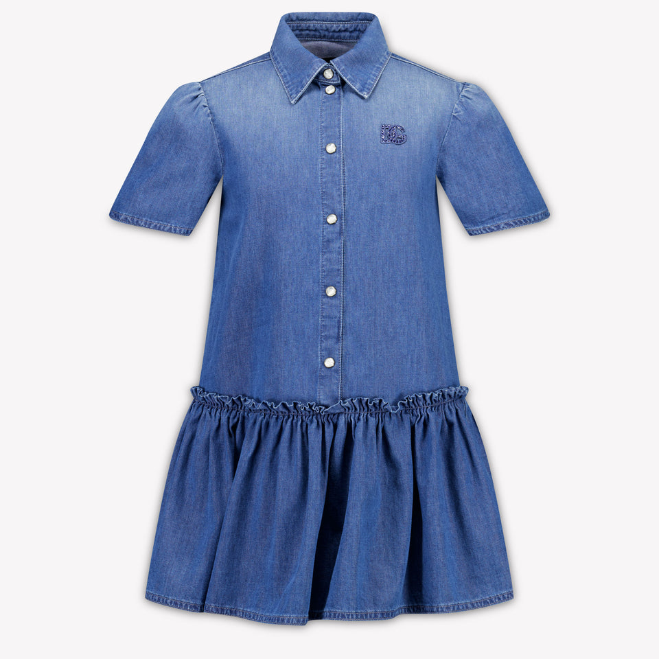 Dolce & Gabbana Bambini Ragazze Vestirsi Jeans