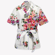 Dolce & Gabbana Kinder Mädchen Bluse rein Weiß