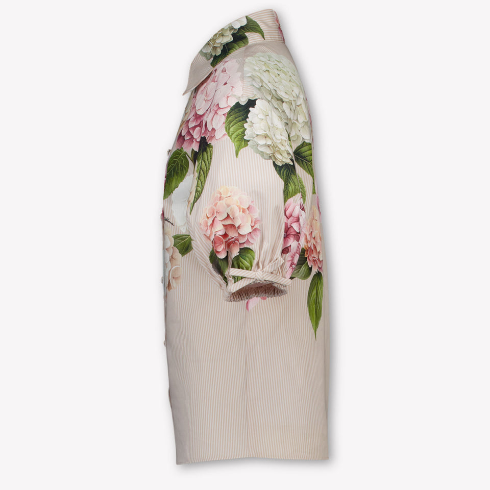Dolce & Gabbana Kinder Mädchen Bluse rein Hellrosa