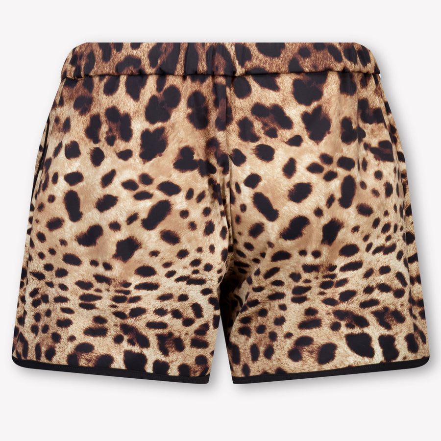Dolce & Gabbana Kids Girls Shorts In Panther