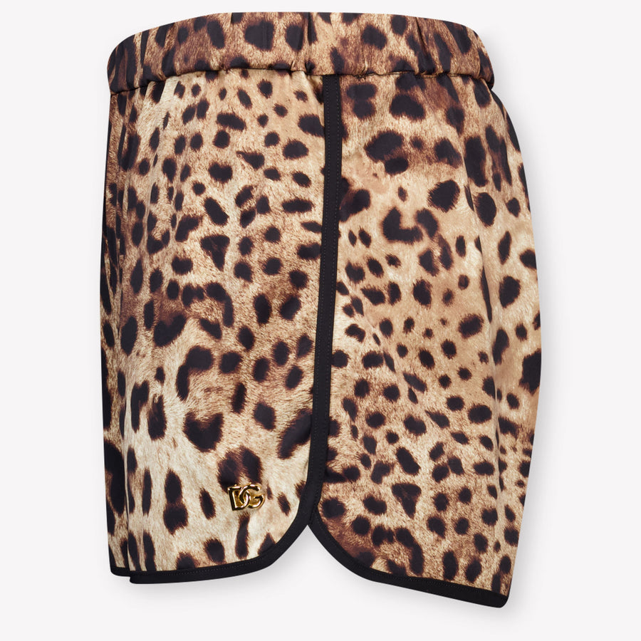 Dolce & Gabbana Kids Girls Shorts In Panther