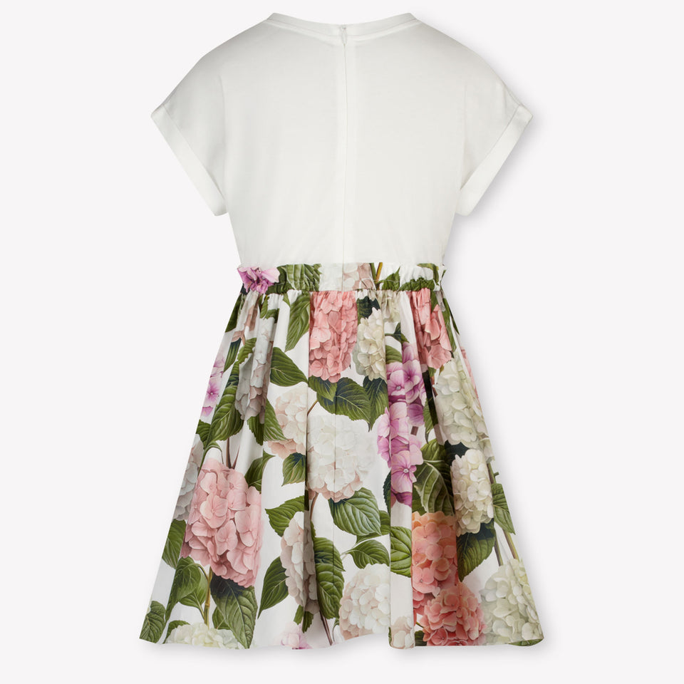 Dolce & Gabbana Kids Girls Dress In Light Pink