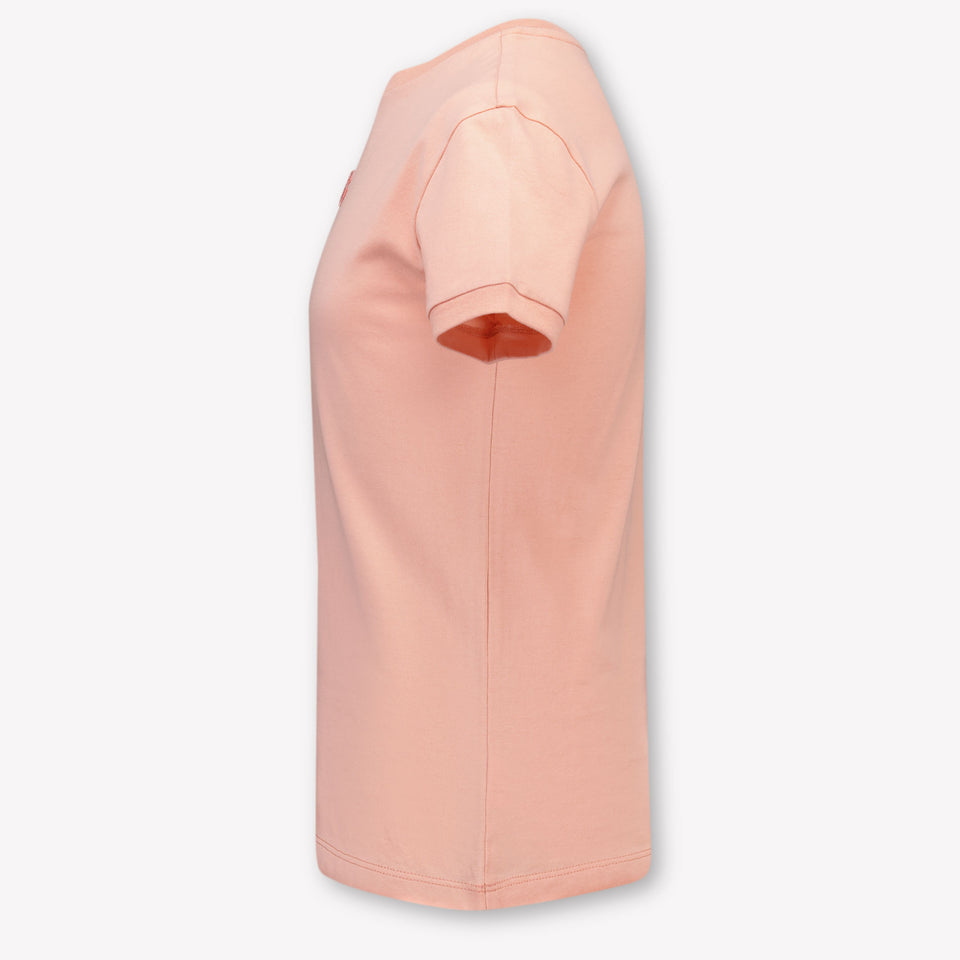 Dolce & Gabbana Kids Girls T-Shirt In Light Pink