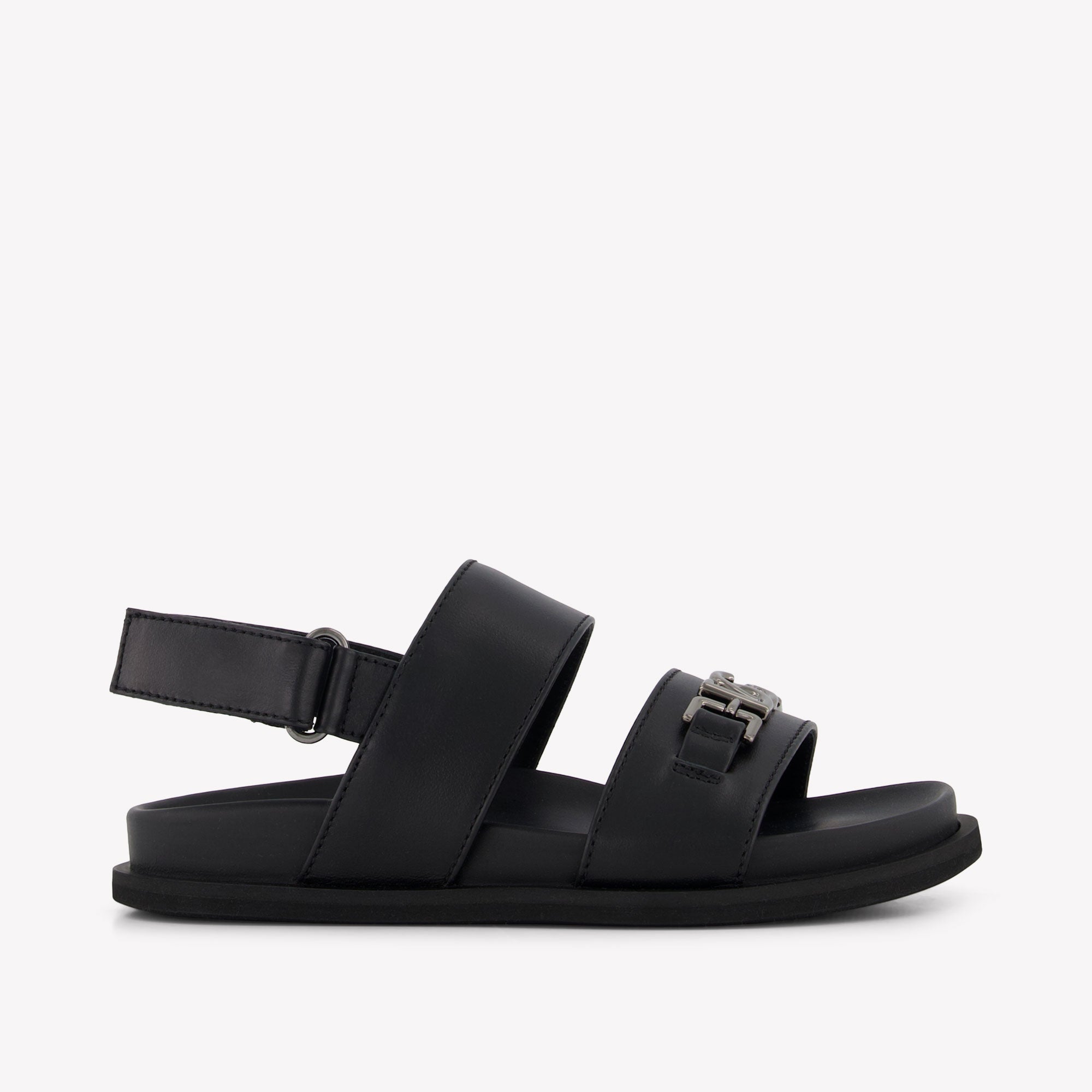 Dolce & Gabbana Unisex Sandals In Black