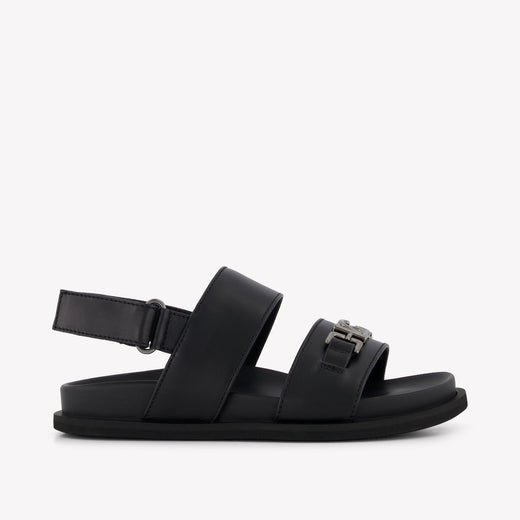 Dolce & Gabbana Unisex-Sandalen in Schwarz