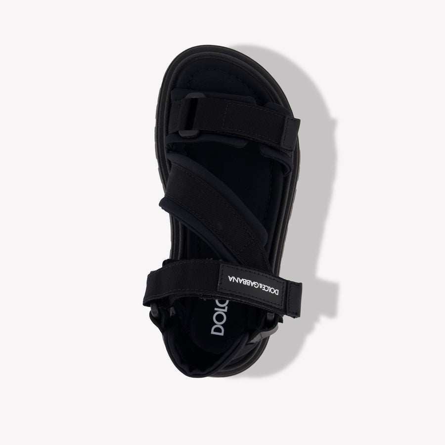 Dolce & Gabbana Unisex Sandali dentro Nero
