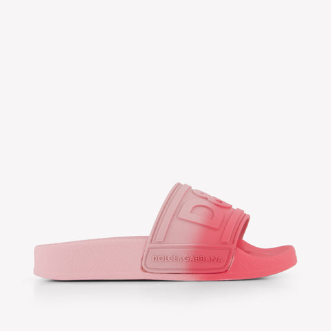 Dolce & Gabbana Ragazze Pantofole dentro Rosa