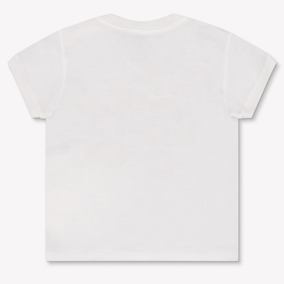 Dolce & Gabbana bebe Chicas Camiseta adentro Blanco