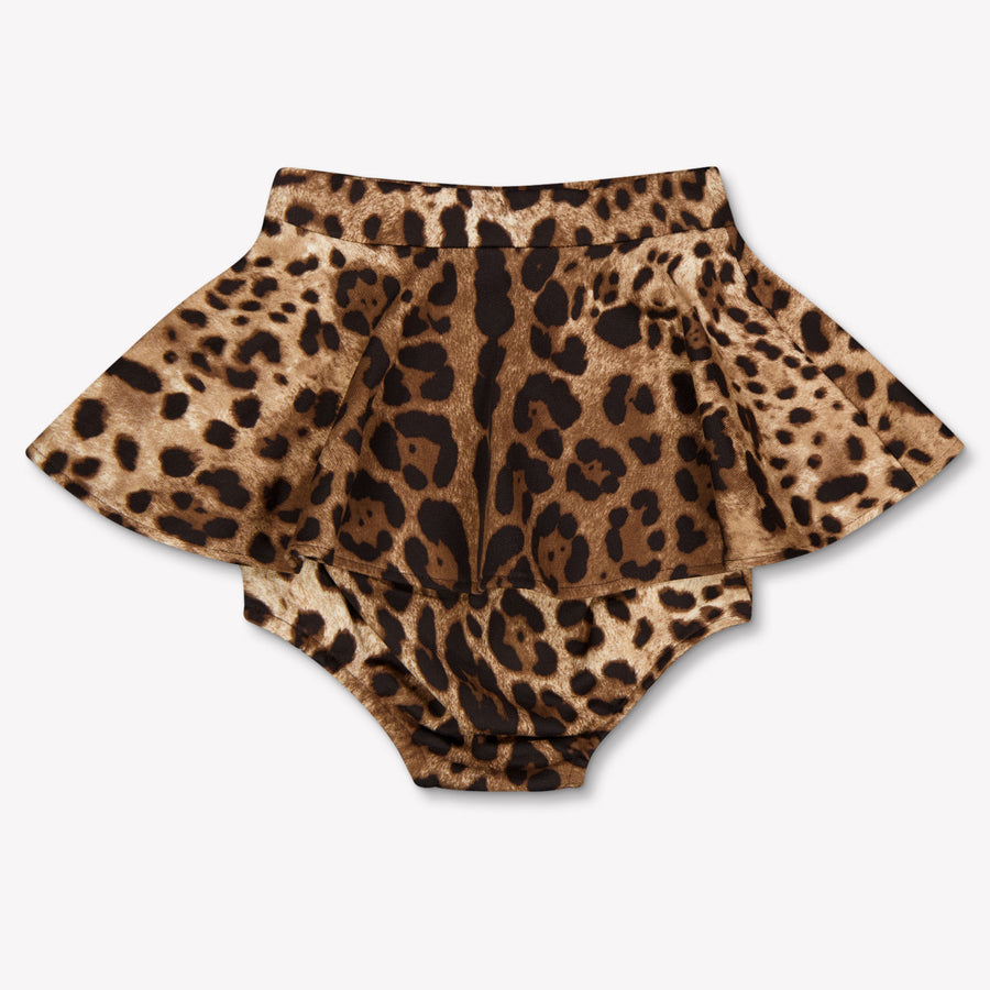 Dolce & Gabbana Bébé Filles Jupe En Panthère